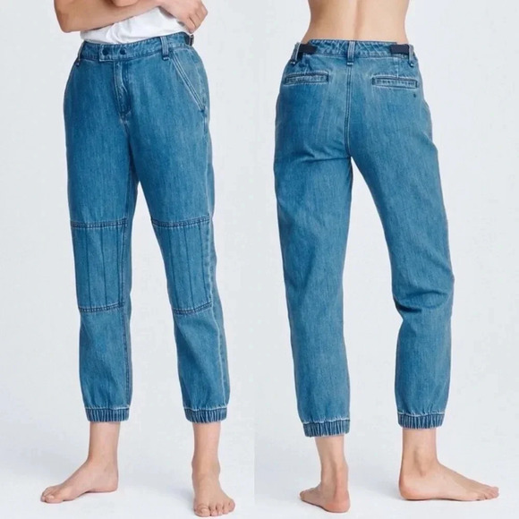 rag & bone Pants - Rag & Bone Military Denim Lounge pants